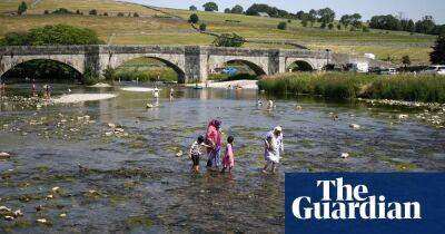 River-flow rates in England at lowest point since 2002, data shows