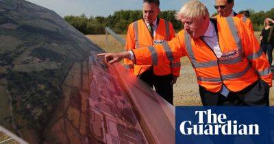 Johnson takes swipe at Truss plans for fracking and North Sea drilling