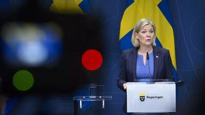 Sweden’s PM concedes election to right-wing bloc and will resign tomorrow