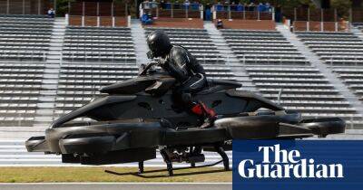 Flying motorbikes: something out of a bad 1980s sci-fi movie or the future of the commute?