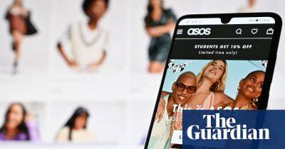 Asos sales weaker than expected as cost of living crisis bites