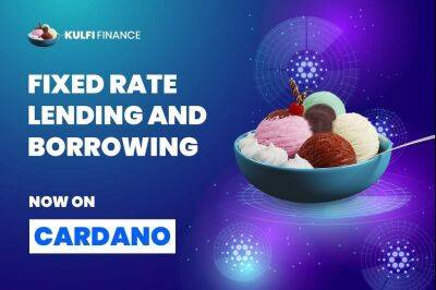 Kulfi Finance Introduces a Fixed Rate Lending Protocol on Cardano, Launches Governance Token