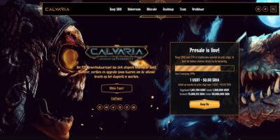 Calvaria P2E Fantasy Game Is Only $300k Away From Presale Target, So Don't Miss Out