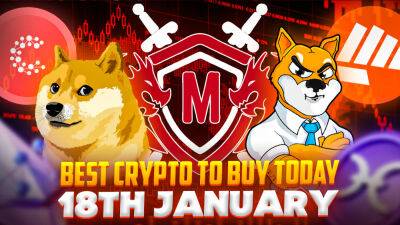Best Crypto to Buy Today 18th January – SHIB, MEMAG, DOGE, FGHT, ETHW, CCHG, CSPR, RIA, HOT