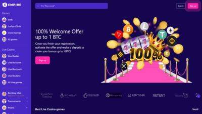 Empire.io 2023 Casino Review & 100% Welcome Offer