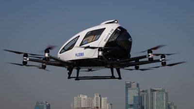 China gives Ehang the first industry approval for fully autonomous, passenger-carrying air taxis