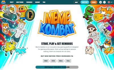 Pepe Price Pumps 60% But Next Big Meme Coin to Explode Meme Kombat Can 100x For Early Presale Investors After Hitting $700,000