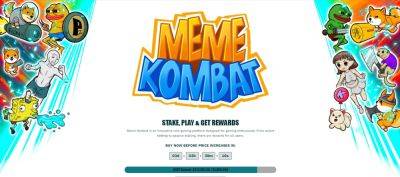 9Gag Memeland New Web3 Token $MEME Explodes on Binance Launchpool – Could Meme Kombat Be Next As Presale Hammers Past $850K Raised?