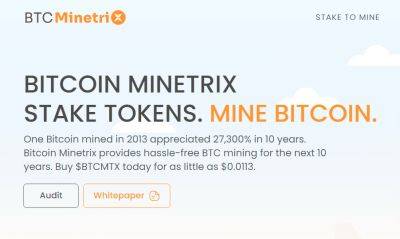 Bitcoin Minetrix Presale Hits $3 Million Milestone as Bitcoin Price Finds Feet Above $34k – Don’t Miss Last Chance to Buy in Stage 4