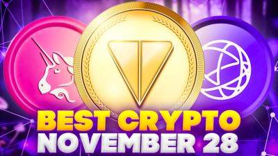 Best Crypto to Buy Now November 28 – Celestia, Uniswap, Toncoin