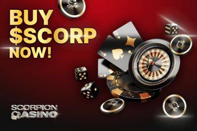 Scorpion Casino Starts Providing Holders a Passive Income With $100K Paid Out – Here’s Why You Don’t Want to Miss Out.