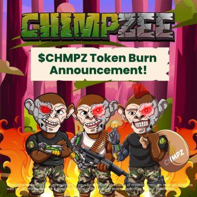 2 Billion CHMPZ Tokens Will Be Burnt As Chimpzee Gets Set To Launch on P2B