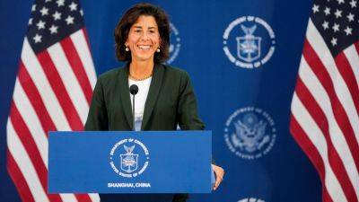 U.S. export controls need to 'change constantly' even if it's tough for businesses, Secretary Raimondo says