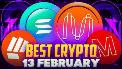 Best Crypto to Buy Today 13 February – MEMAG, SOL, FGHT, MINA, CCHG
