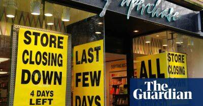 Loss of nearly 15,000 UK retail jobs a ‘brutal start to 2023’, report says