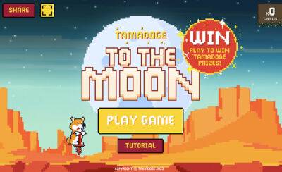 Tamadoge Launches 3rd Game ‘To The Moon’ As Its Play-to-Earn Ecosystem Blasts Off