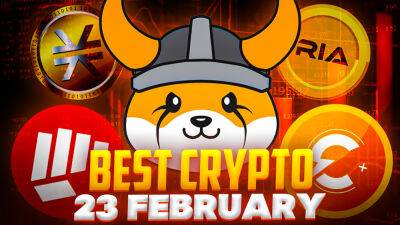 Best Crypto to Buy Today 23 February – FGHT, FLOKI, CCHG, STX, RIA