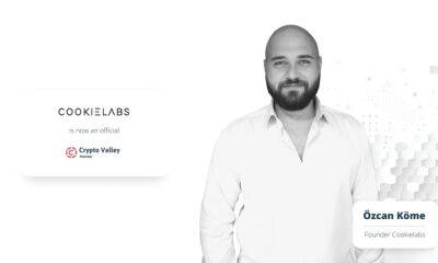 Özcan Köme And Cookielabs Proudly Announce Its Memberships Into The Crypto Valley Association