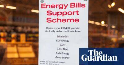 UK energy price cap falls to £3,280 from April but bills still on course to rise
