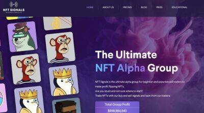 NFT Signals: Disrupting the Trading Market with Unrivalled Success Rates