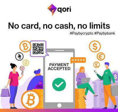 Qori Launches Europe’s First Multi-channel Pay by Bank & Pay by Crypto