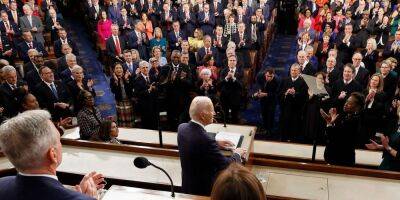 Biden to Tout Economic Message After Rowdy State of the Union Speech