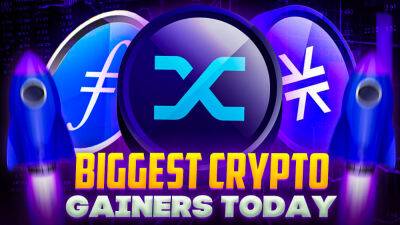 Top 10 Biggest Crypto Gainers Today: SNX, FIL, MKR, RNDR, STX – Find Out More Here