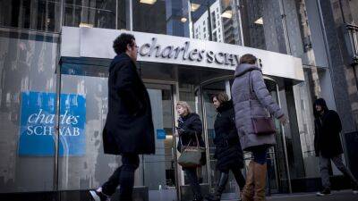 Charles Schwab shares head for worst day ever, drop 20% as fears of banking crisis deepen