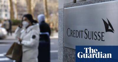 Credit Suisse takes $54bn loan from Swiss central bank after share price plunge