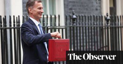 The Observer view on Jeremy Hunt’s failure to tackle the scars left by austerity