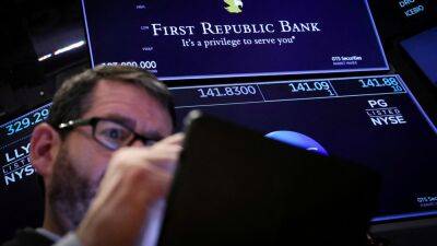 First Republic shares slide 18% Monday after a credit rating downgrade