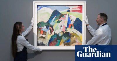 Kandinsky masterpiece sold for record £37.2m at auction in London