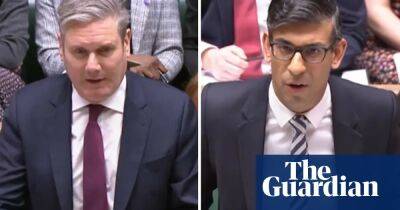 Starmer attacks Sunak for ‘putting other people’s taxes up so his can stay low’