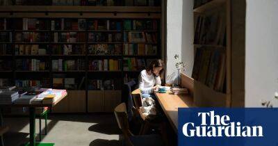 ‘Like reading under the covers’: books flourish in blackout-hit Ukraine