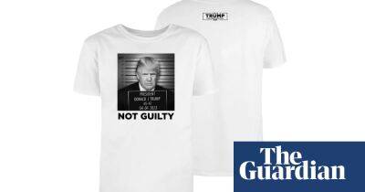 Trump campaign tries to cash in on arrest with fake mugshot T-shirt