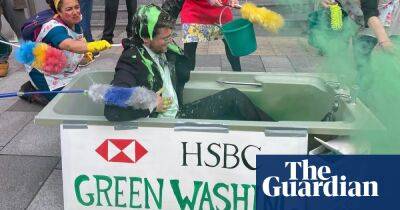 HSBC shareholder meeting disrupted by climate crisis protests