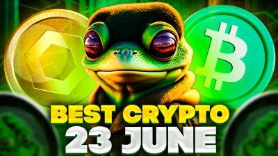 Best Crypto to Buy Now 23 June – Pepe, Bitcoin Cash, Chainlink
