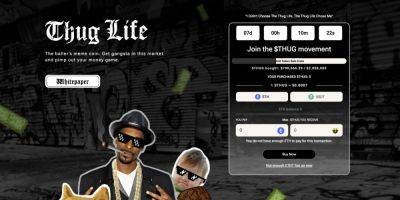 New Meme Coin Thug Life Raises $750,000 and Will Sell Out in 7 Days – Here Are 3 Reasons It Might Be the Next Pepe Coin