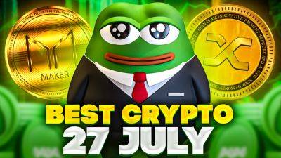 Best Crypto to Buy Now 27 July – Synthetix, Pepe, Maker