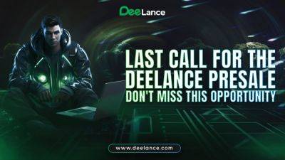 Decentralized Freelancing Platform DeeLance Raises $1.7 Million in Funding – 24 Hour Countdown Begins