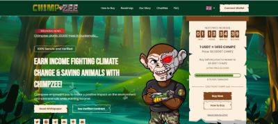 Green Crypto Chimpzee Raises More than $700,000 While Helping to Fight Climate Change – Next Big Thing?