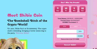 Shiba Inu-Barbie Crossbreed Meme Coin Shibie is Going Viral – How High Will New Cryptocurrency $SHIBIE Price Pump?