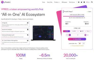 AI Crypto Signals Platform yPredict Secures $3.5 Million For Newcomer-Friendly Trading Features – How Does it Work?