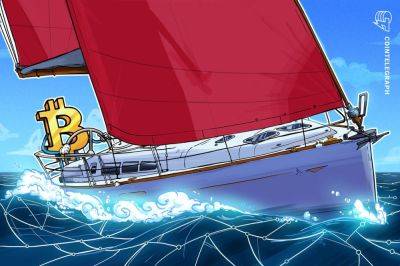 Bitcoin sails the seas: sailor paints giant 'B' on boat to promote crypto across the ocean