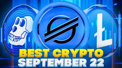 Best Crypto to Buy Now September 22 – ApeCoin, Stellar, Litecoin