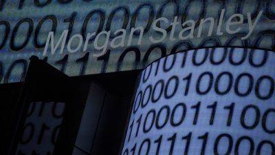 Morgan Stanley names a head of artificial intelligence as Wall Street leans into AI