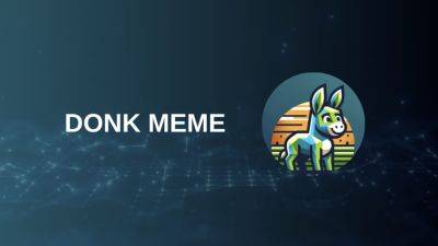 DONK.MEME Presale Goes Live: Is This The Next Solana’s $BOME and DOGWIFHAT Meme Coin?