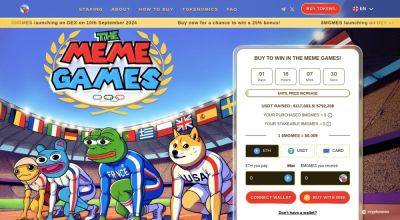 The Meme Games Raises $100k in Minutes! Could $MGMES Become the Official 2024 Paris Olympics Meme Coin?