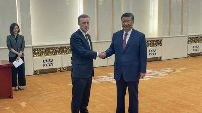 China's Xi meets with U.S. national security advisor Sullivan