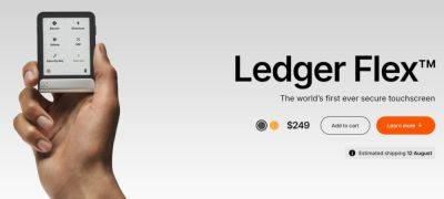 Ledger Unveils Ledger Flex, a Mid-Range E-Ink Hardware Crypto Wallet